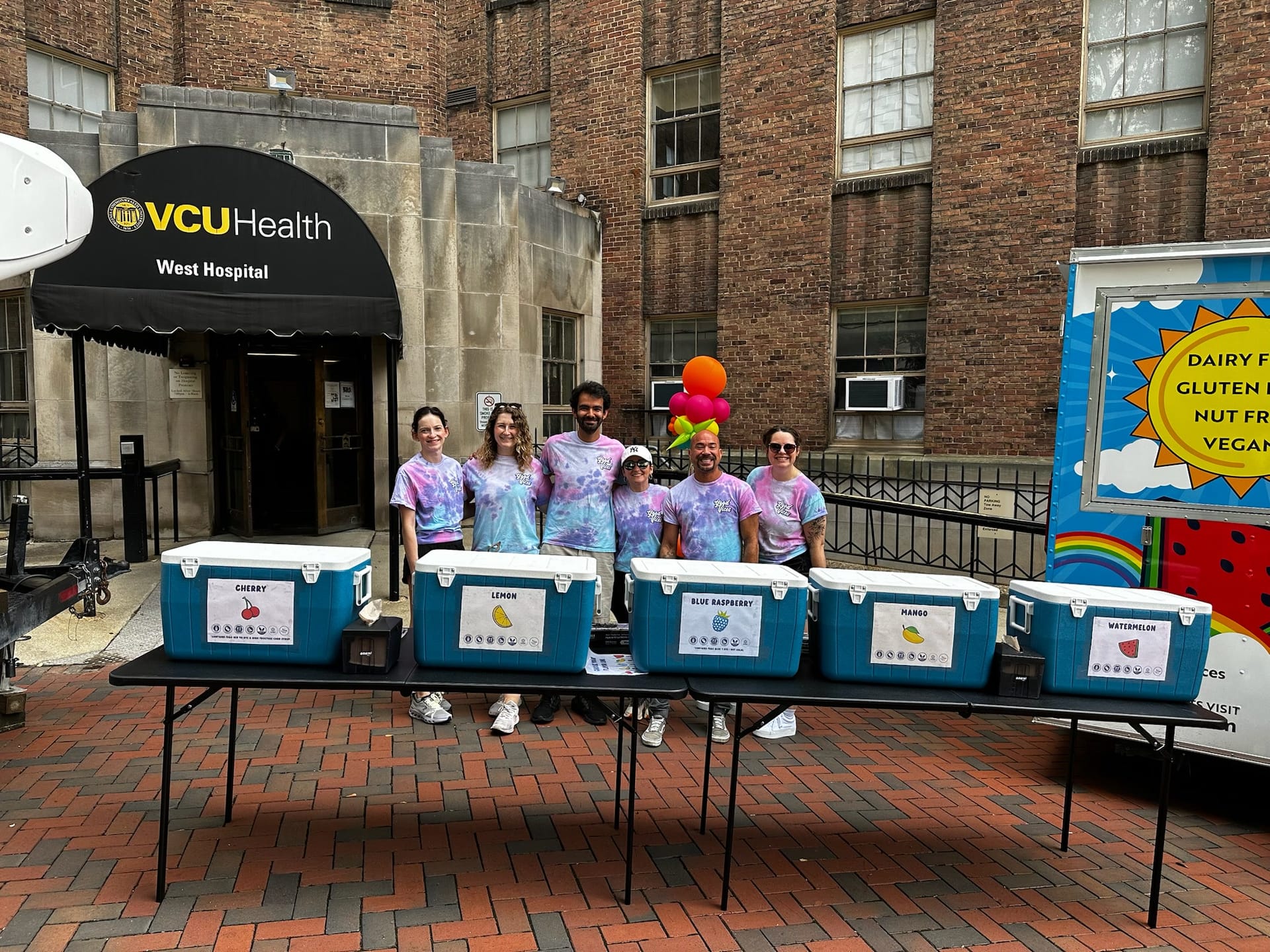 Team at hospital appreciation week