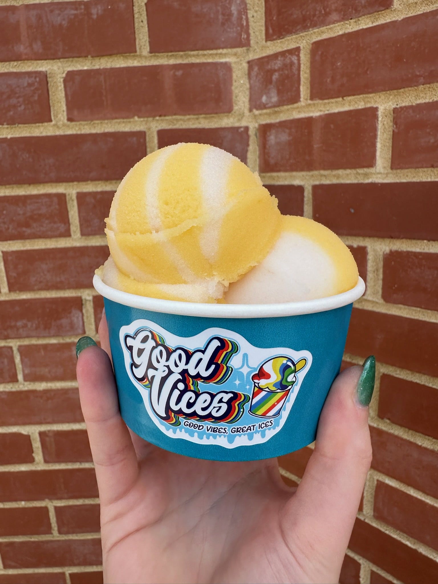 Mango Lemon Italian Ice