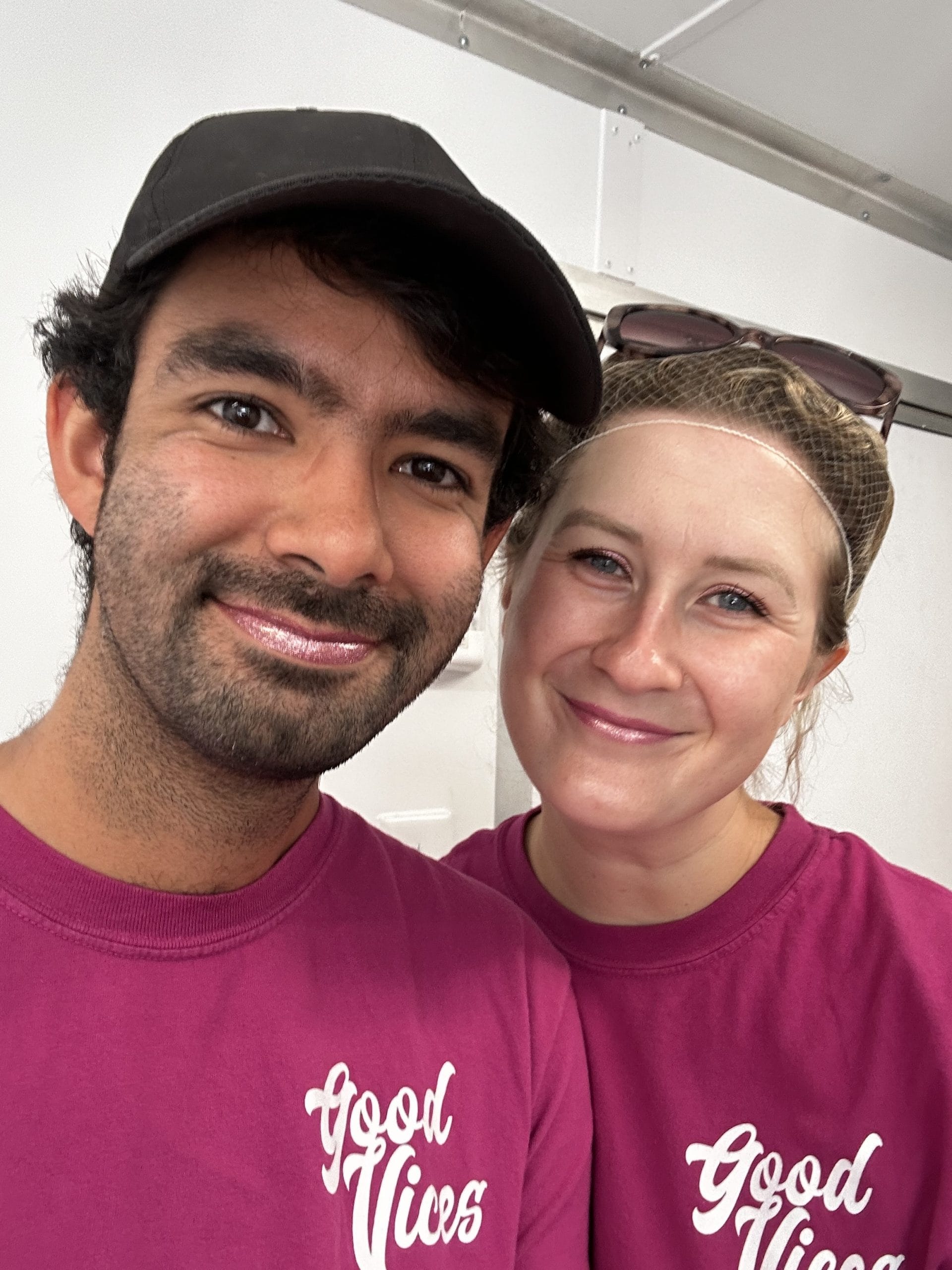 Omar and Emma selfie