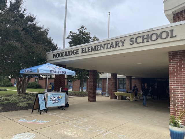 Good Vices cart at Woolridge Elementary School